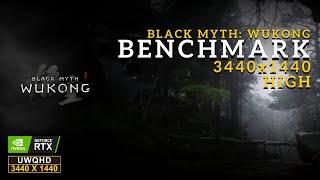 Black Myth Wukong PC Benchmark  UltraWide 3440 x 1440  RTX 3070 TI  UnrealEngine 5 wukong ue5 [upl. by Tallula]