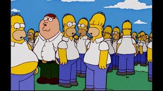 The Simpsons  An army of Homer clones [upl. by Glaab273]