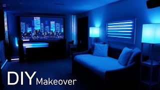 2023 Ultimate Gaming Room Makeover  Chill Space Transformation  DIY Video [upl. by Ardeed]