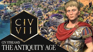 Civ Streams The Antiquity Age  Civilization VII Developer Livestream [upl. by Nauqaj]