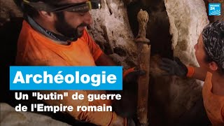 Archéologie  Israël dévoile un quotbutinquot de guerre datant de lEmpire romain • FRANCE 24 [upl. by Badr]