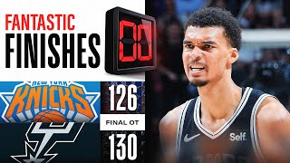 MUSTSEE OT ENDING Knicks vs Spurs 🔥 March 29 2024 [upl. by Ecinrev]