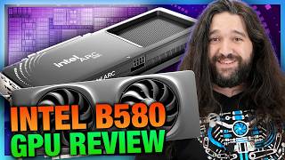 Intel Arc B580 Battlemage GPU Review amp Benchmarks vs NVIDIA RTX 4060 AMD RX 7600 amp More [upl. by Arahc302]