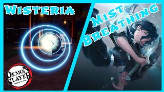 Mist Breathing Tips and Tricks Wisteria Roblox [upl. by Hassin]