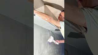 Satisfying Whitewash Removal Watch a Painter Scrape Like a Pro process scrap puttywork [upl. by Tarrsus614]