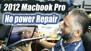 2012 Macbook Pro 13quot No Power Repair  Another shop sent the customer What happened [upl. by Munster]