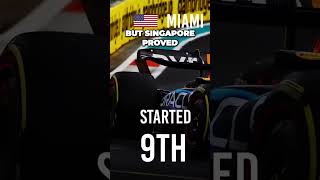 Max Verstappens RecordBreaking Streak Comes to an End in Singapore [upl. by Neelik]