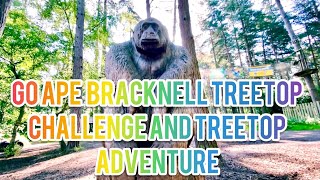 Go Ape Bracknell Treetop Challenge Treetop Adventure Plus Family Day Out [upl. by Joelle]