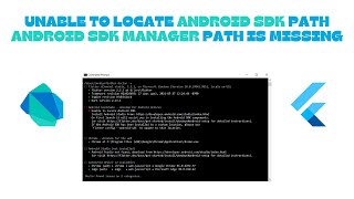 Android SDK Manager Not Configured  Unable to Locate Android SDK  How To Fix It  Android Studio [upl. by Odarnoc468]