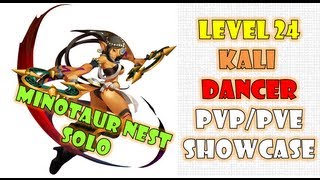 Dragon Nest SEA  Level 24 KaliDancer Minotaur Nest Solo No Deaths [upl. by Nossah]