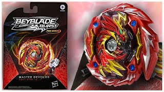 NEW Master Devolos 12Turn Zeta Beyblade Burst Pro Series REVIEW [upl. by Tracey]