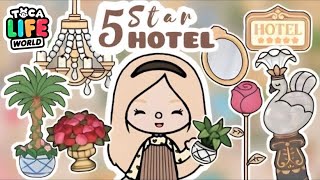 NEW UPDATED 5 STAR HOTEL DESIGN ✨  Toca Boca [upl. by Thornie929]