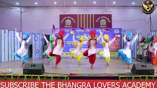 Winner Bhangra SGTB Khalsa College Anandur Sahib  2023 BHANGRA [upl. by Alra604]