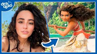 ⭐️ Las Voces de Moana Doblaje Latino  Draquio [upl. by Yllier]