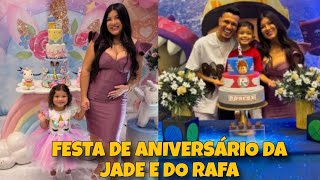 FESTA DE ANIVERSÁRIO DE 3 ANOS DA JADE  5 ANOS DO RAFA 🎉  JAPA CHIMENES [upl. by Eylatan]