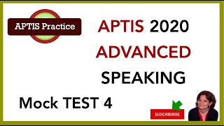 APTIS ADVANCED 2020 SPEAKING  Practice Test 4  Get ready for APTIS with these Tests [upl. by Gilead764]