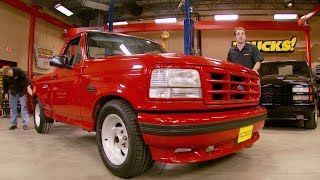 Lowering the Stance of a Ford Lightning MuscleTrux Wars Part 4  Trucks S10 E12 [upl. by Waers]