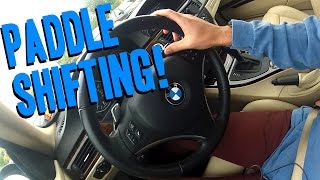 How to Paddle Shift a BMW  How it works [upl. by Vassily]