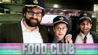 Food Club  Aziz Ansari Eric Wareheim and Jason Woliner [upl. by Lundgren751]