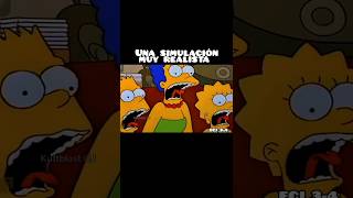 Una Simulación muy realista thesimpsons homersimpson humor shorts shortsfeed shortsviral [upl. by Nwatna]