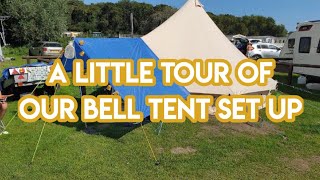 A tour of my Bell Tent [upl. by Watters]