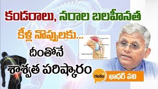 కండరాలు నరాలు కీళ్ళ వ్యాధులకు దీంతోనే శాశ్వత పరిష్కారంNerve Weakness khadarvali Hello TV Telugu [upl. by Htabmas]