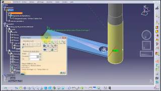 CFT250 FAO Fraisage avec Catia V5  Contournage P706 [upl. by Yraht]