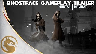 Mortal Kombat 1  Ghostface Gameplay Trailer [upl. by Eicyal]