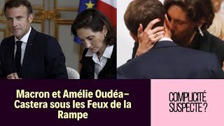 Emmanuel Macron et Amélie OudéaCastera  Leur complicité fait parler [upl. by Chak691]