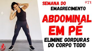 6 abdominais em pé para chapar a barriga rápido [upl. by Alisun]