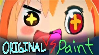 HIMOUTO UMARUCHAN ANIME OPENING 1 HD  COMPARISON PAINT VERSIONS VS ORIGINAL [upl. by Eiramannod505]