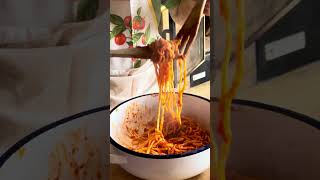 Learn how to make Spaghetti at home spaghetti homemadepasta recipe [upl. by Nosac922]