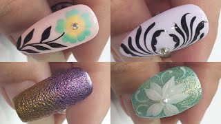 223 sizzling nail art design  nail art at home  normal nail art  amazing nail art 2024 [upl. by Groh367]