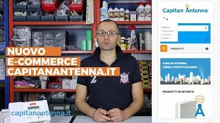 Nuovo ecommerce CapitanAntennait [upl. by Shue]