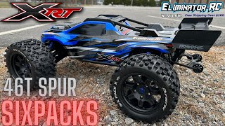 Traxxas XRT Duratrax Sixpacks 2046T Gearing EP 3 [upl. by Euqinna]