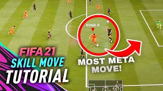 THE MOST quotMETAquot SKILL IN FIFA 21 RIGHT NOW  BOOSTED DIRECTIONAL NUTMEG TUTORIAL [upl. by Sukram]