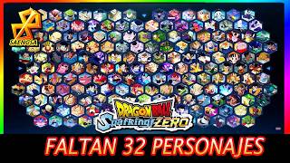 FALTAN PERSONAJES en DRAGON BALL SPARKING ZERO Personajes olvidados en Sparking Zero [upl. by Belldas]