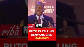 RUTO NI MUONGO SANA  FRED MATIANGI [upl. by Danna]