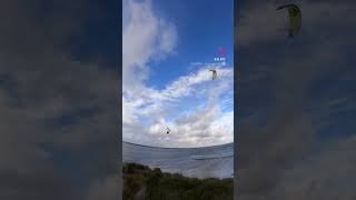 back loop epic crash kitesurf fail kitesurfing [upl. by Cornish]