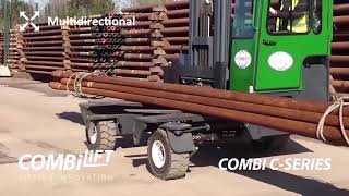 Combilift zijlader [upl. by Gokey]