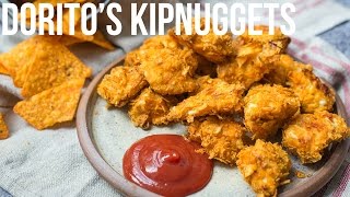 RECEPT Doritos Kipnuggets  OhMyFoodness [upl. by Forsta45]