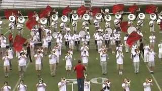 UGA REDCOAT BAND performs B 52s LOVE SHACK [upl. by Ablem]