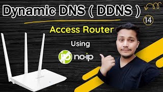 Dynamic DNS  DDNS  in Tenda Router  NoIP setup in router [upl. by Htomit]