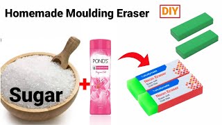 How to make Kneaded Eraser at homeDIY Eraser homemade Kneaded Eraser Moldable Eraser [upl. by Ahsirahc]