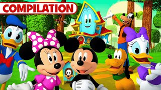 Mickey Mouse Funhouse Season 1 Full Episodes  140 Minute Compilation  disneyjr [upl. by Hoi]