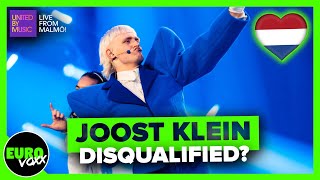 Is JOOST KLEIN and NETHERLANDS going to be DISQUALIFIED from EUROVISION 2024 FINAL REACTION [upl. by Katsuyama]