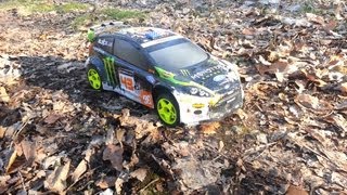 HPI Wr8 Ken Block Ford Fiesta Rally Germany Stage 1 [upl. by Attenhoj753]