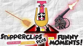 TESTICLE UNIVERSITY GRAD SCHOOL  Snipperclips DLC Funny Moments [upl. by Ralyat]