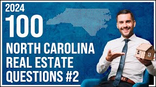 North Carolina Real Estate Exam 2 2024 100 Questions with Explained Answers [upl. by Paten]