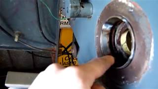 Removing Taper bearing outer races with a tig welder in a lathe car etc [upl. by Nnyleitak]